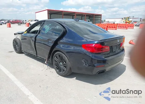 2019 BMW M550I xDrive from USA, damaged, VIN WBAJB9C51KB464591